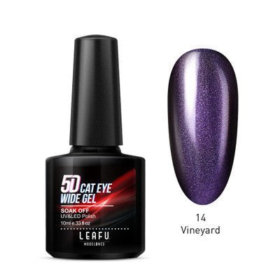 10ML wide cat eye glue Colorful nail nail glue 14 colors - Inspiren-Ezone