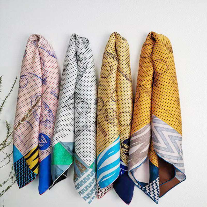 110x110 cm silk scarf - Inspiren-Ezone