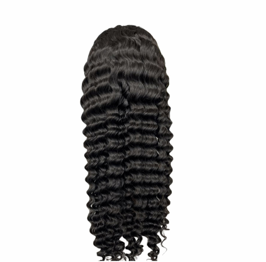 13x1x4 Loose Deep Wave 13x1x6 T part Lace Transparent Human Hair Wigs - Inspiren-Ezone