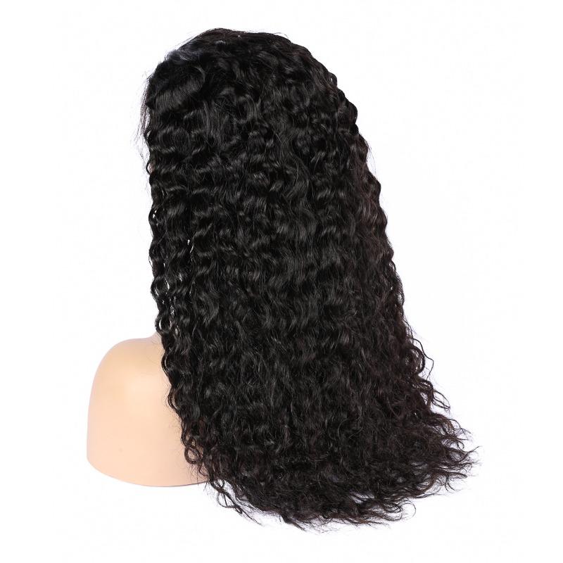 13x4 HD Transparent Lace Frontal Deep Wave Human Hair Wigs 200% Densit - Inspiren-Ezone