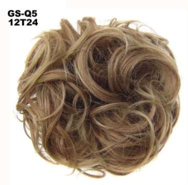 New Trendy Design Women Wavy Curly Messy Hair Bun Synthetic - Inspiren-Ezone