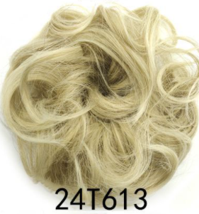 New Trendy Design Women Wavy Curly Messy Hair Bun Synthetic - Inspiren-Ezone