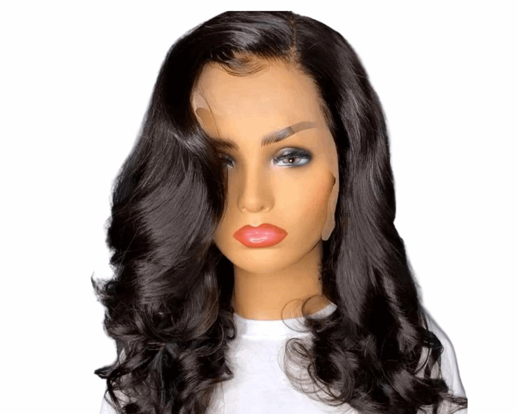 180% Density Body Wave 4x4 Short Bob 13x4 Lace Front Human Hair Wig - Inspiren-Ezone