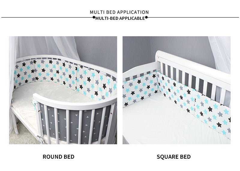 Baby Bed Thicken Bumper One-piece Crib Around Cushion - Inspiren-Ezone