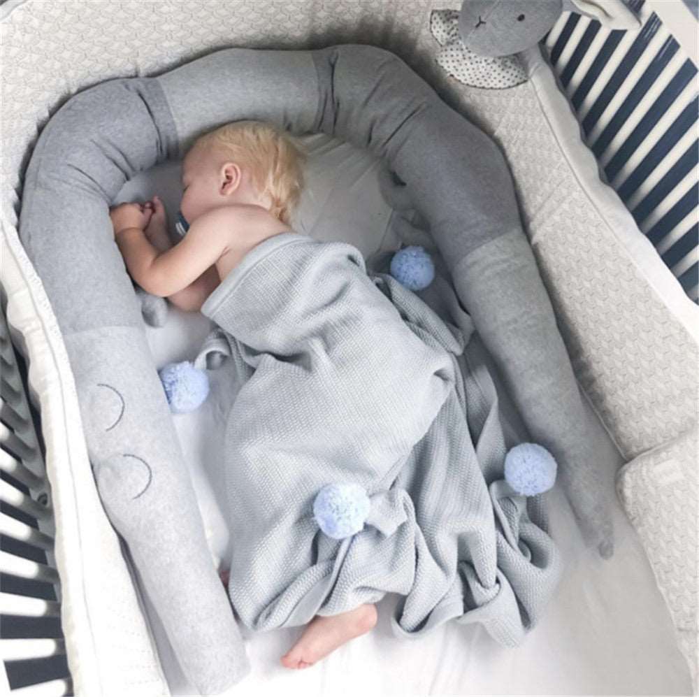 Baby Bedding Cartoon Baby Crib Bumper Pillow Infant Cradle Kids Bed Fence Baby Decoration Room Accessories - Inspiren-Ezone
