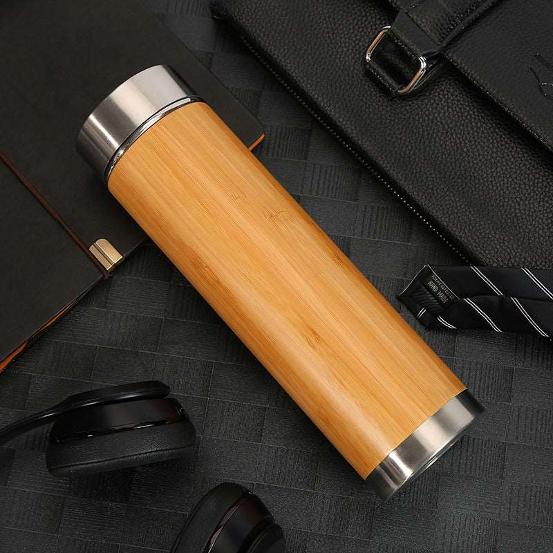 Bamboo Stainless Steel Insulated Bamboo Water Cup - Inspiren-Ezone