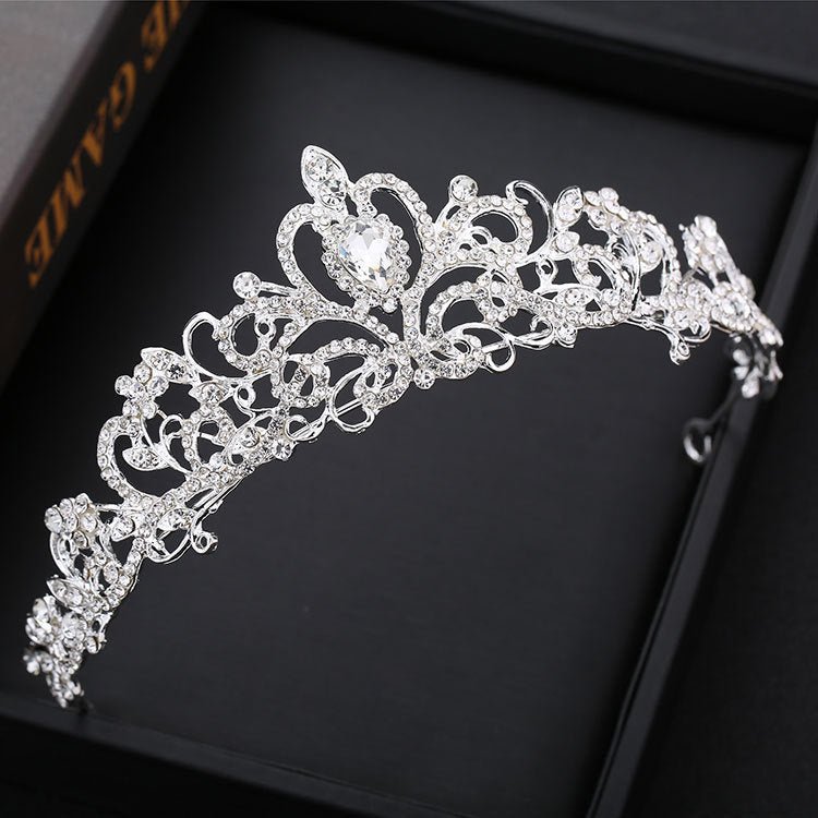 Baroque Crown Headband Bridal Crown - Inspiren-Ezone