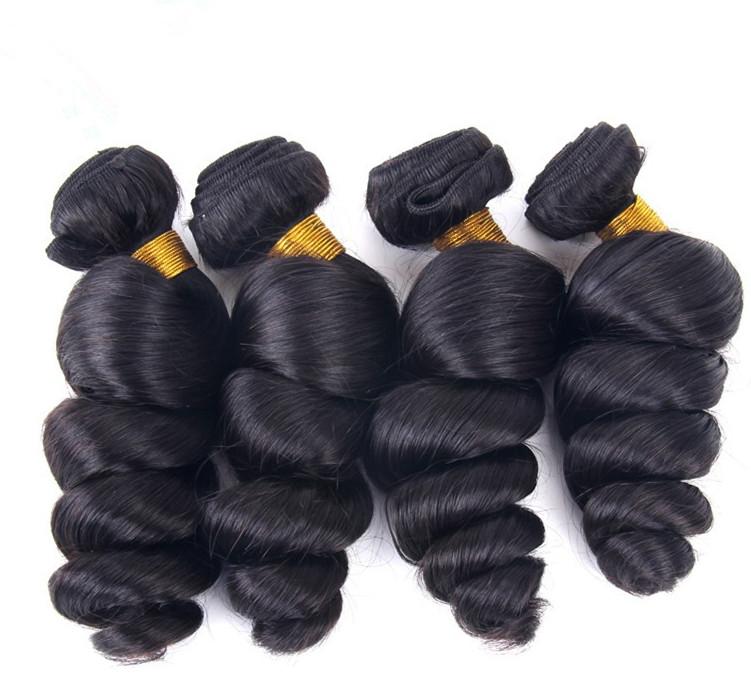 BeuMAX 10A Grade 3/4 Loose Wave Bundles Peruvian Human Hair Extensions - Inspiren-Ezone