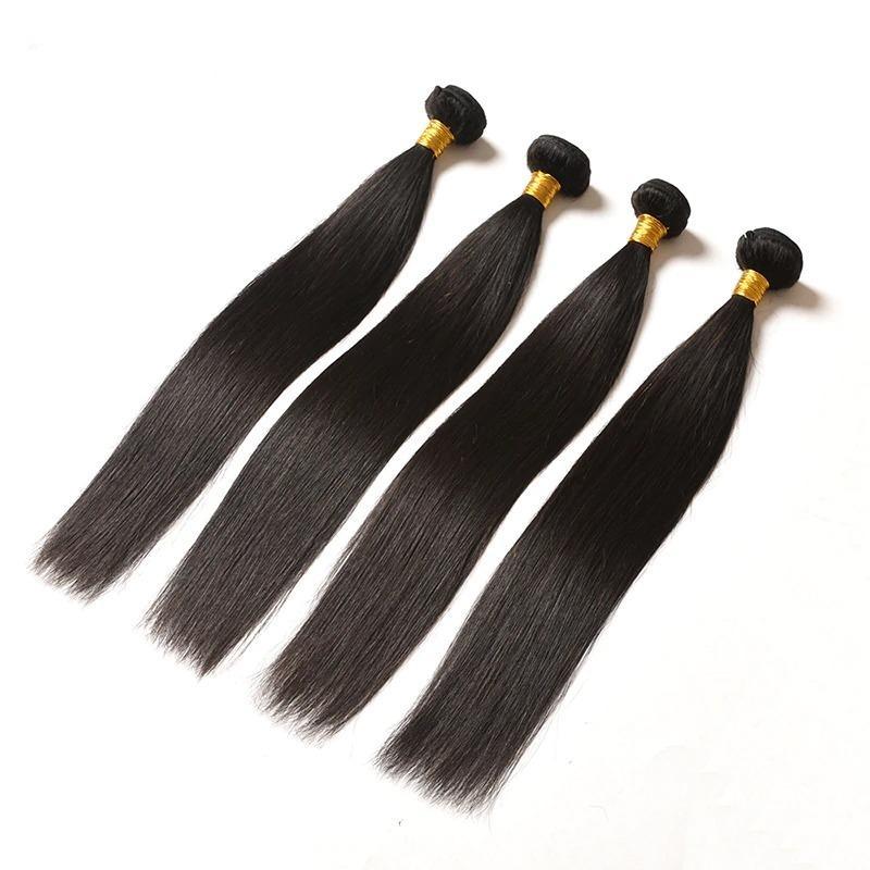 BeuMax 10A Grade 3/4 Straight Hair bundles with 13x4 Frontal - Inspiren-Ezone