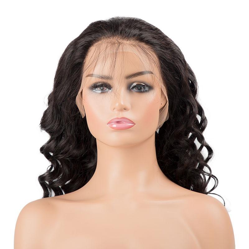 BeuMax Brazilian 13x4 Curly Lace Front Human Hair Wigs - Inspiren-Ezone