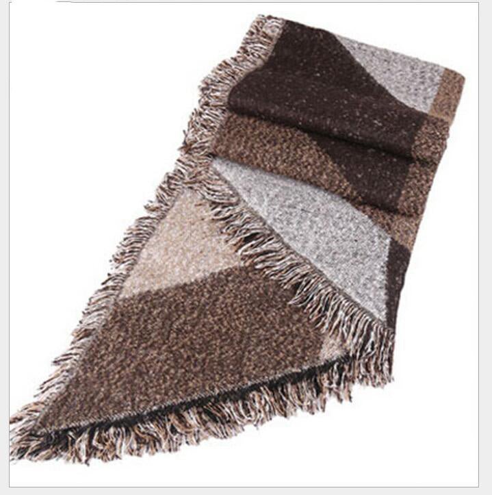 Beveled cashmere shawl - Inspiren-Ezone