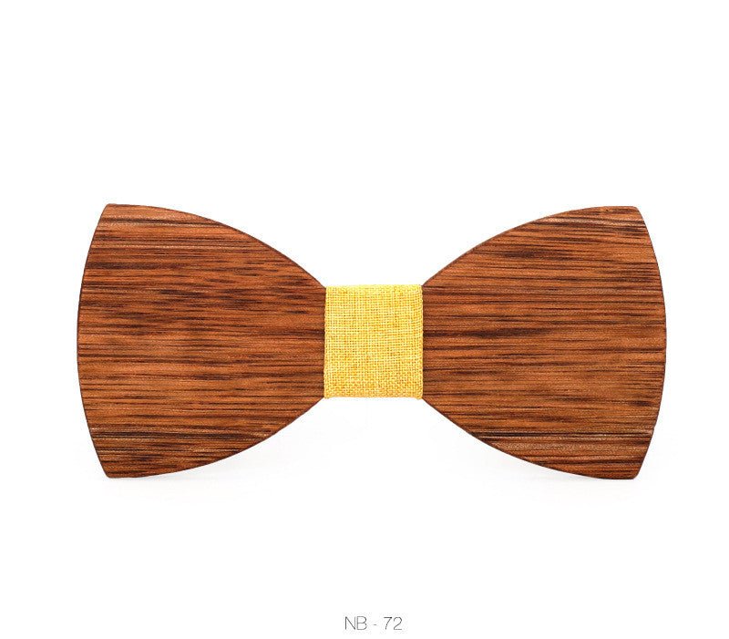 Bow Tie Wood Bow Tie Men's Wood Bow Tie - Inspiren-Ezone