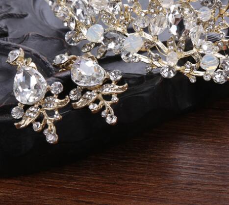 Bride Crystal Crown Hair Accessory - Inspiren-Ezone