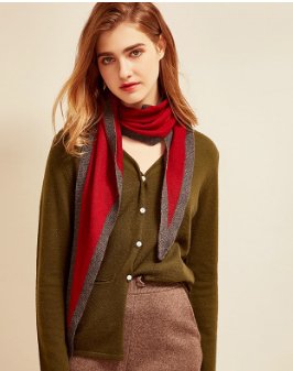 Cashmere knitted scarf - Inspiren-Ezone