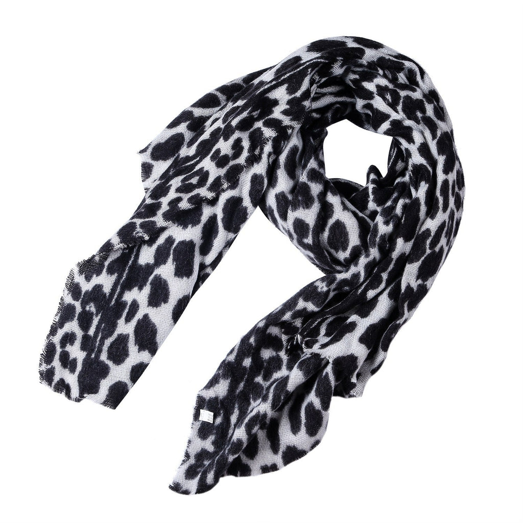 Cashmere Leopard-print women's scarf shawl - Inspiren-Ezone