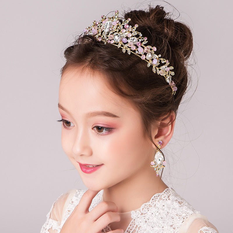 Children's Catwalk Cute Princess Crown Tiara - Inspiren-Ezone