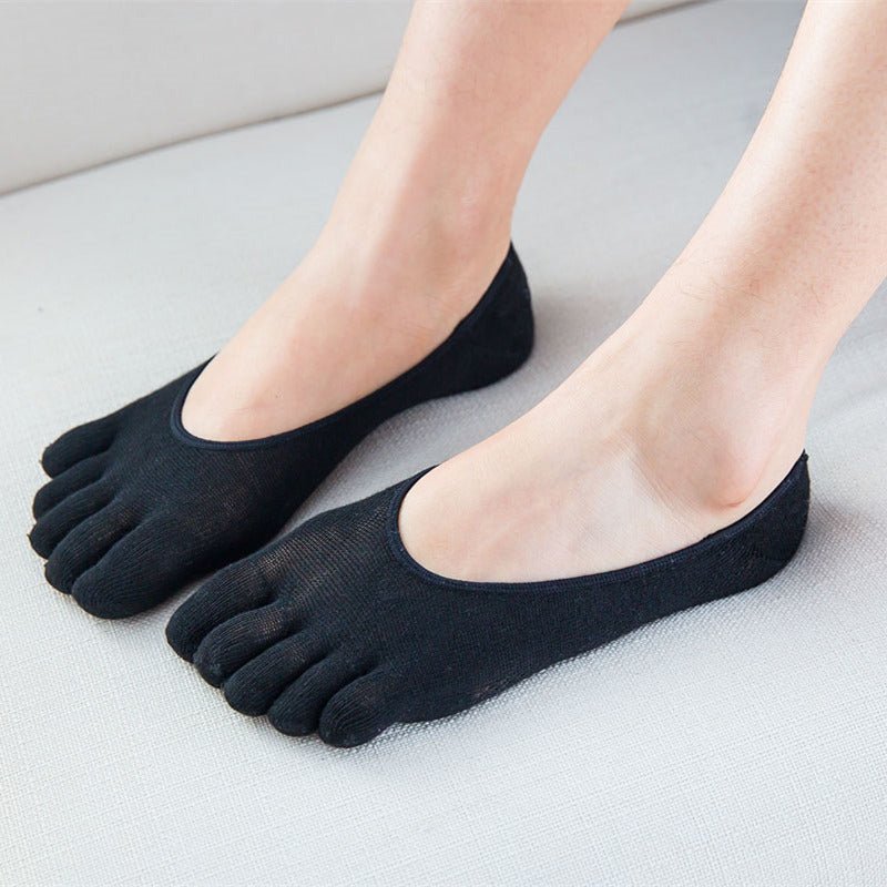 Cotton invisible five-finger socks - Inspiren-Ezone