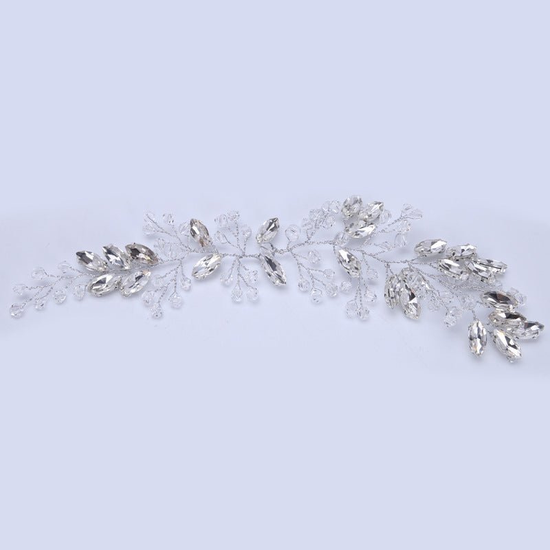 Crystal Headgear Wedding Bridal Hair Jewelry Accessories - Inspiren-Ezone