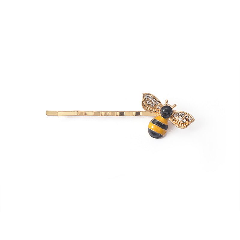 Cute Color Dripping Bee Hairpin Small Liu Seaside Clip - Inspiren-Ezone