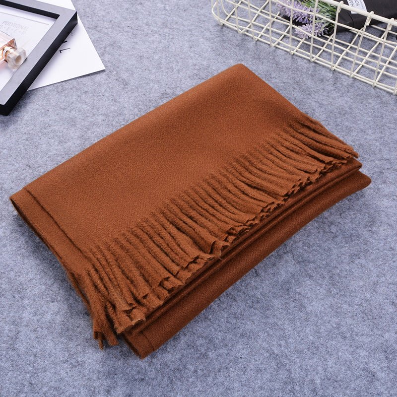 Dual-use cashmere SKY scarf - Inspiren-Ezone