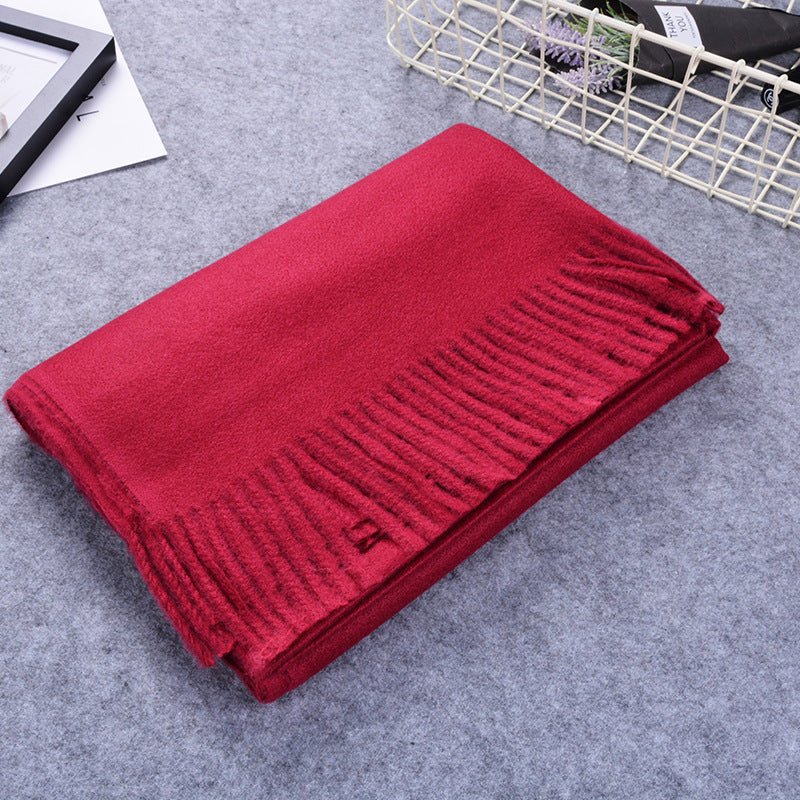 Dual-use cashmere SKY scarf - Inspiren-Ezone