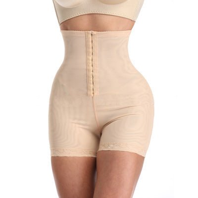 European And American Large Size Single-breasted High-waisted Abdomen Pants - Inspiren-Ezone