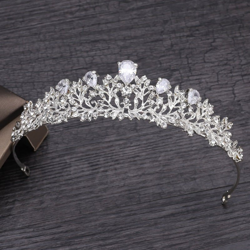 Fashion Crystal Diamond Bridal Wedding Hair Tiara - Inspiren-Ezone
