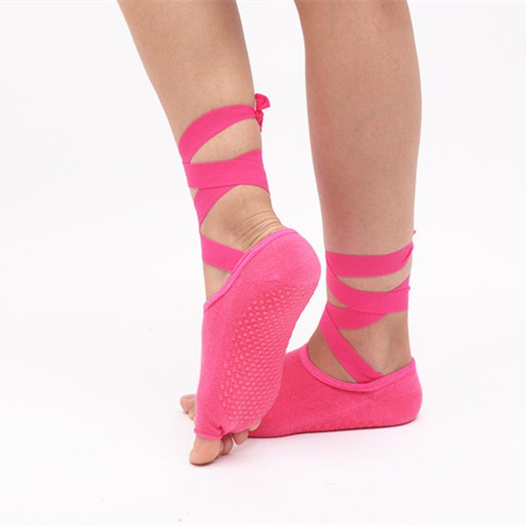 Five-finger Socks Fingerless Non-slip Yoga Socks Women - Inspiren-Ezone