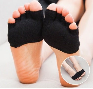 Forefoot Half Invisible Open Toe Five-finger Socks - Inspiren-Ezone