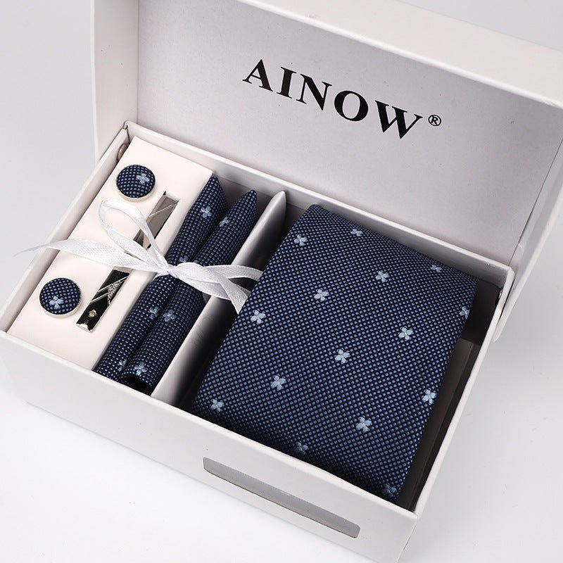 Gift box set of 6 business tie - Inspiren-Ezone