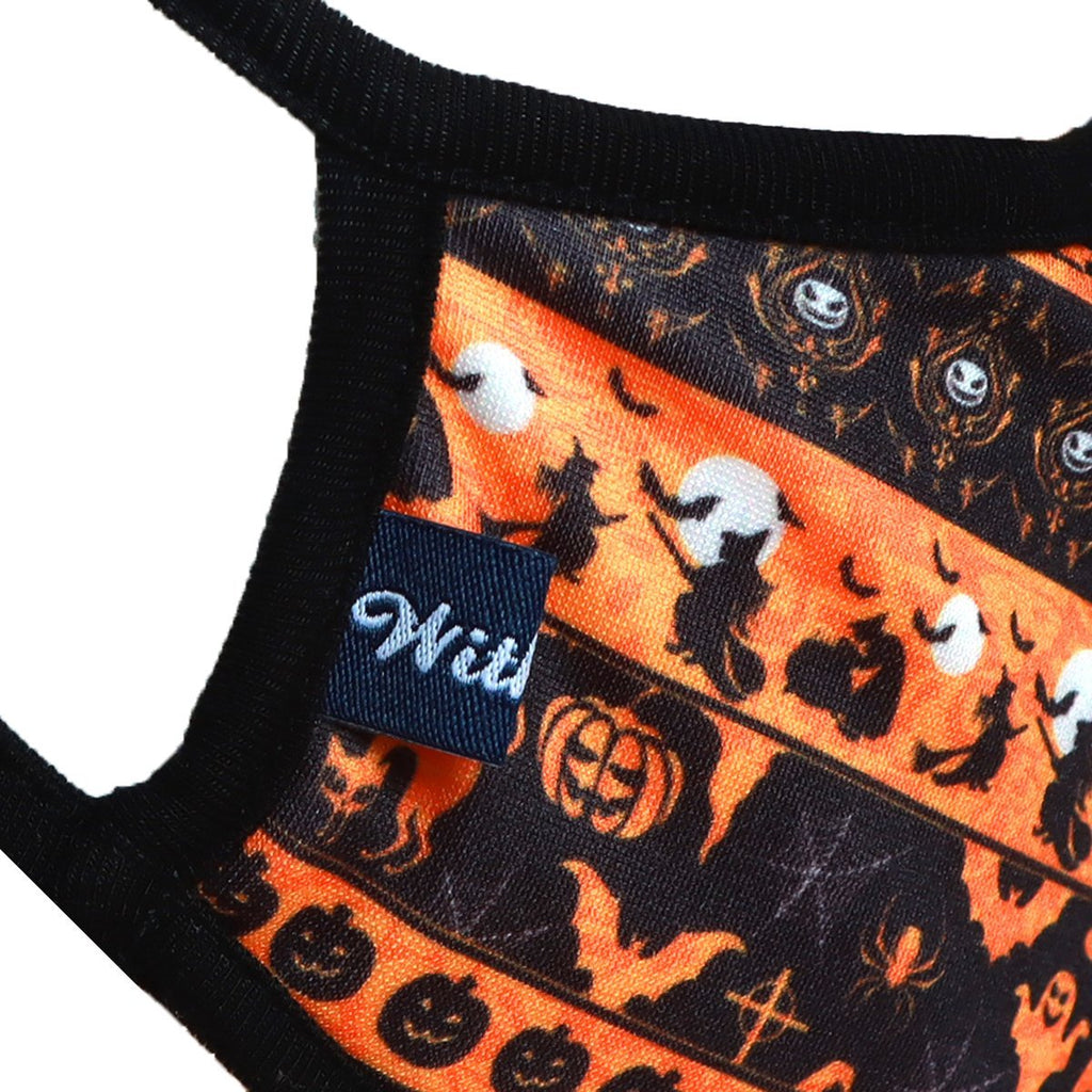 Halloween Pattern 3-Layered Face Cover-PM0249 - Inspiren-Ezone