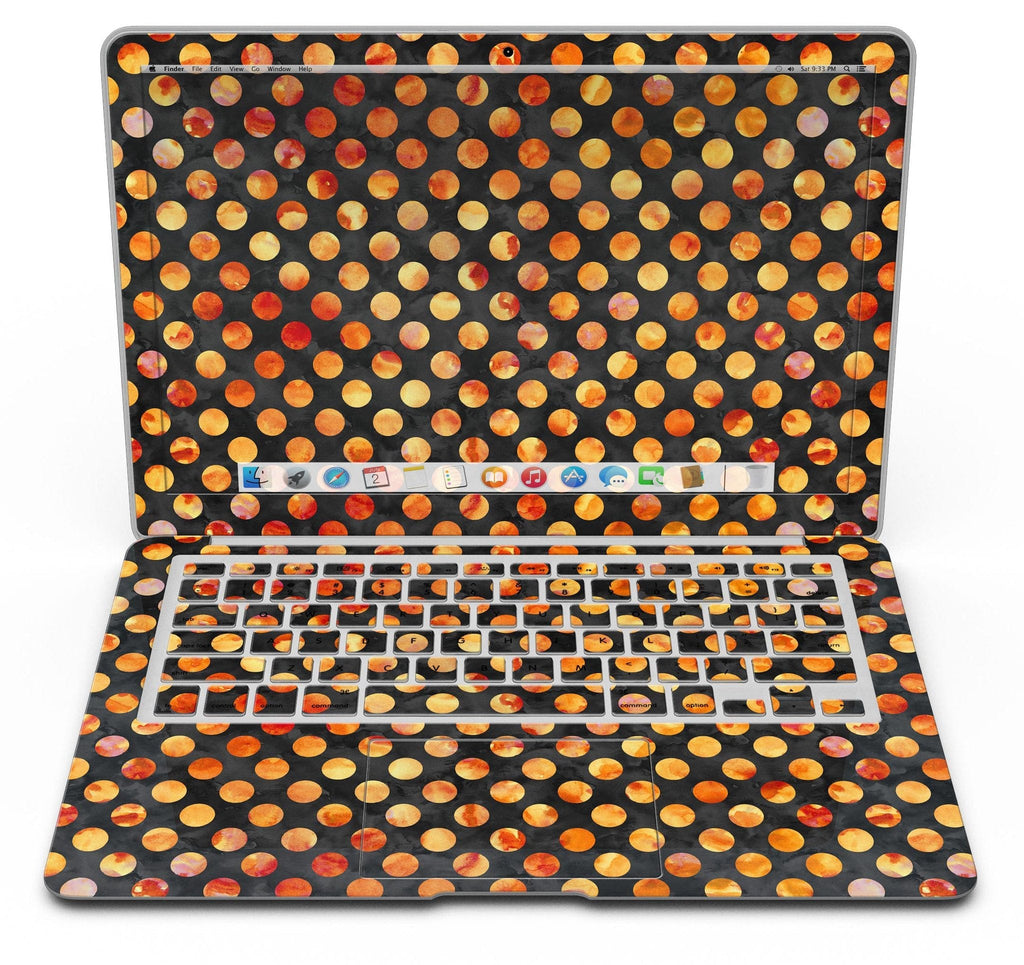 Halloween Watercolor Dots - MacBook Air Skin Kit - Inspiren-Ezone