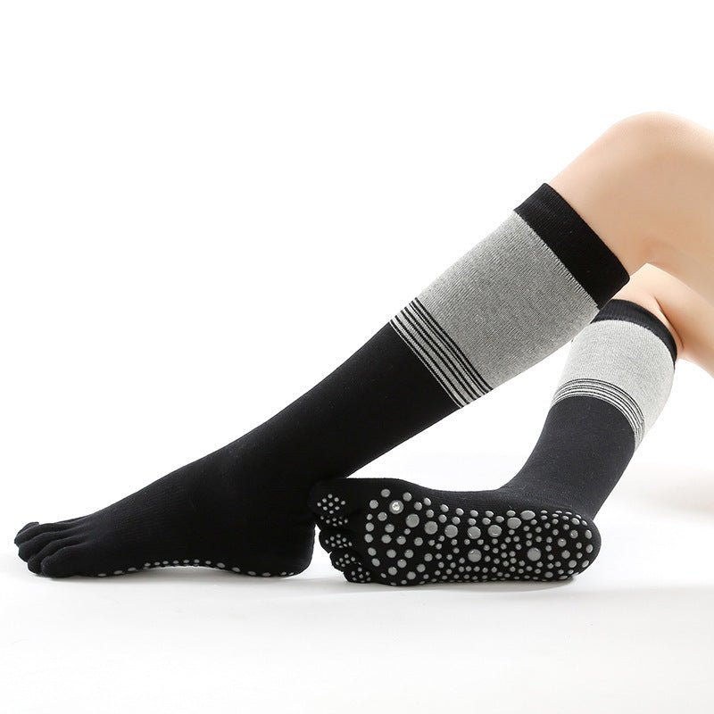 High Tube Socks Yoga Socks Five Finger Socks - Inspiren-Ezone