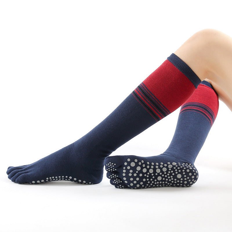 High Tube Socks Yoga Socks Five Finger Socks - Inspiren-Ezone