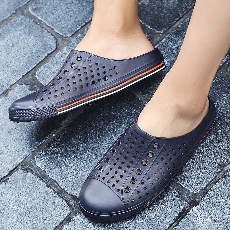 Hollow breathable hole sandals and slippers - Inspiren-Ezone