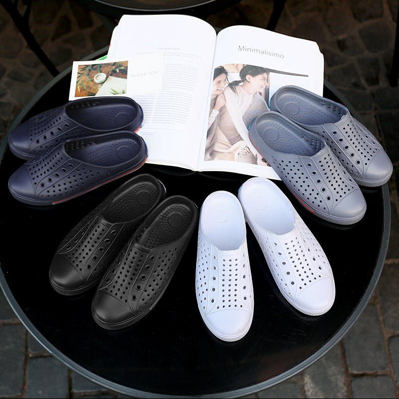 Hollow breathable hole sandals and slippers - Inspiren-Ezone