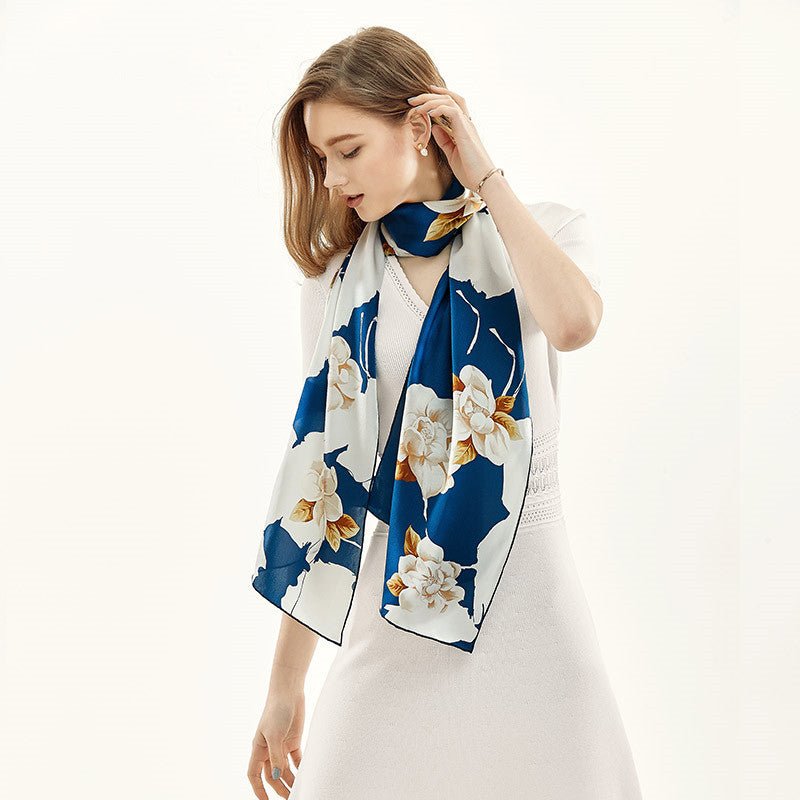 Jewel butterfly silk scarf - Inspiren-Ezone