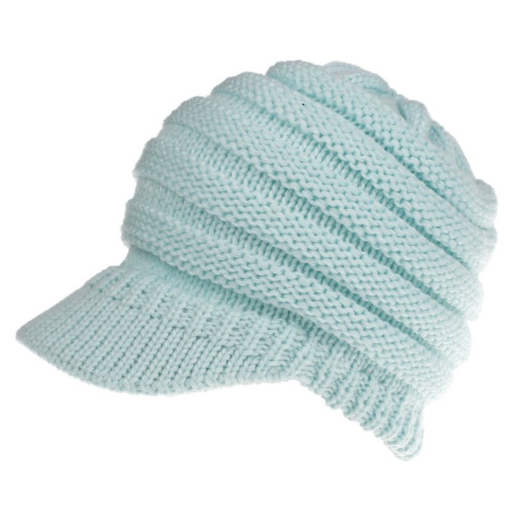 Ladies knitted baseball cap - Inspiren-Ezone