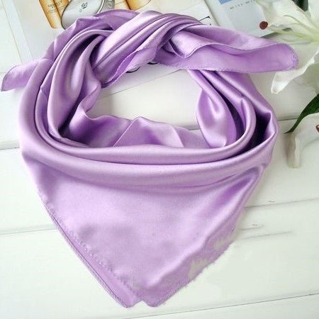 Lady light purple scarf - Inspiren-Ezone
