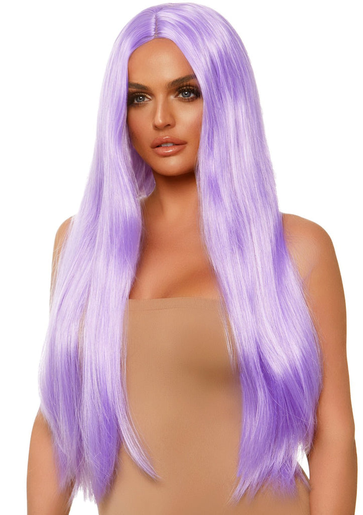 Long Straight Wig 33 Inch - Lavender - Inspiren-Ezone