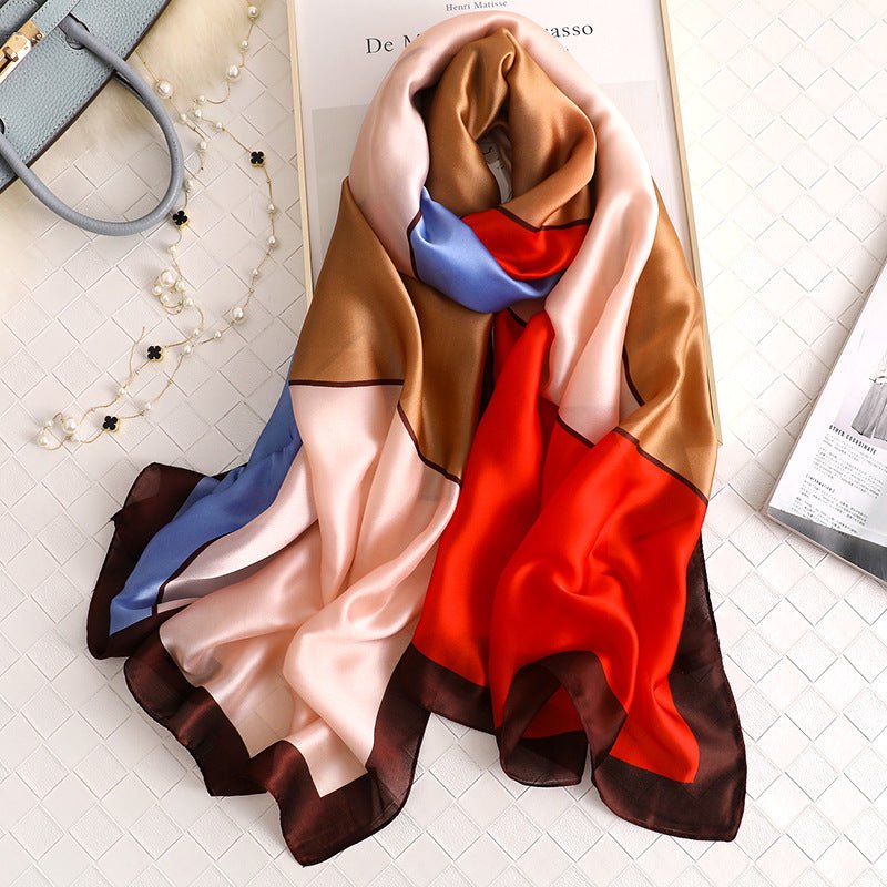 Matching colour travel sunscreen scarves - Inspiren-Ezone