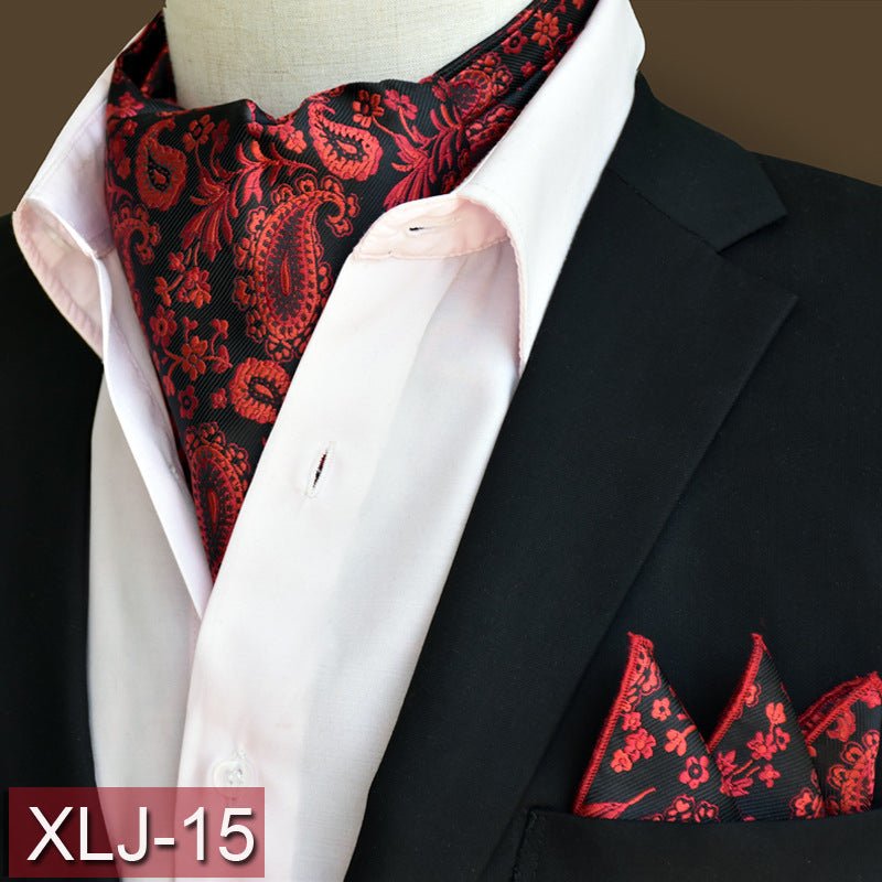 Men's scarf English suit shirt collar scarf - Inspiren-Ezone