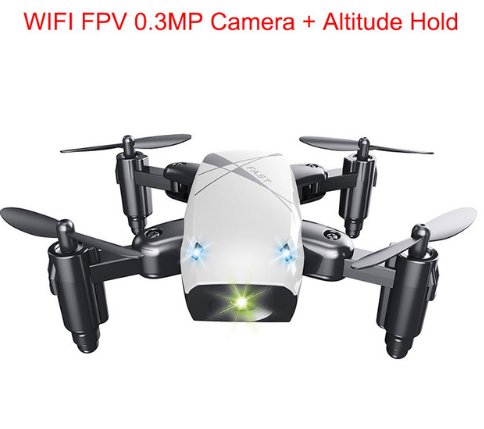 Micro Foldable RC Drone 3D Bearing Steering Wheel Remote Control Quadcopter Toys With Camera WiFi APP Control Helicopter Dron Kids Gift - Inspiren-Ezone
