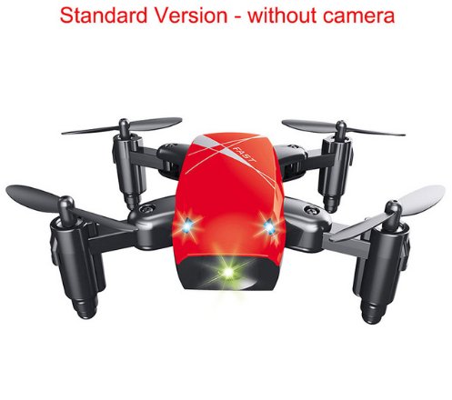 Micro Foldable RC Drone 3D Bearing Steering Wheel Remote Control Quadcopter Toys With Camera WiFi APP Control Helicopter Dron Kids Gift - Inspiren-Ezone