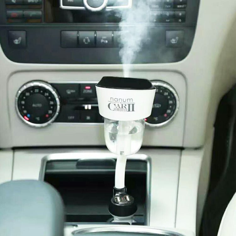 Mini Car Small Humidifier Aromatherapy Second Generation Car Humidifier Car Special With USB Humidifier Multi-color Optional - Inspiren-Ezone
