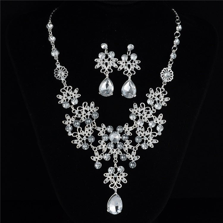 Necklace Earrings Temperament Wedding Accessories Women - Inspiren-Ezone
