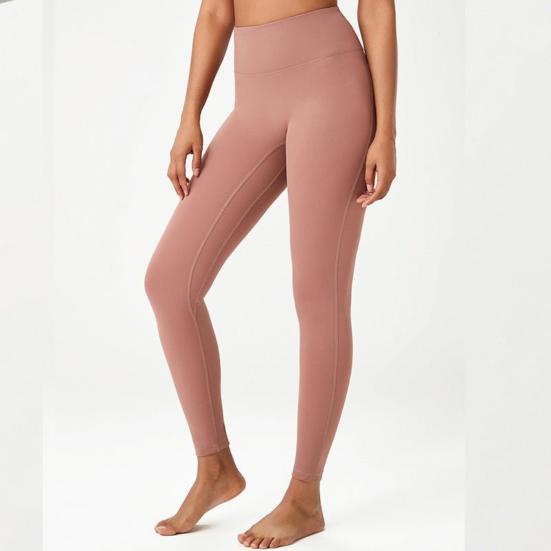 Nude Fitness Peach Hip Yoga Pants - Inspiren-Ezone