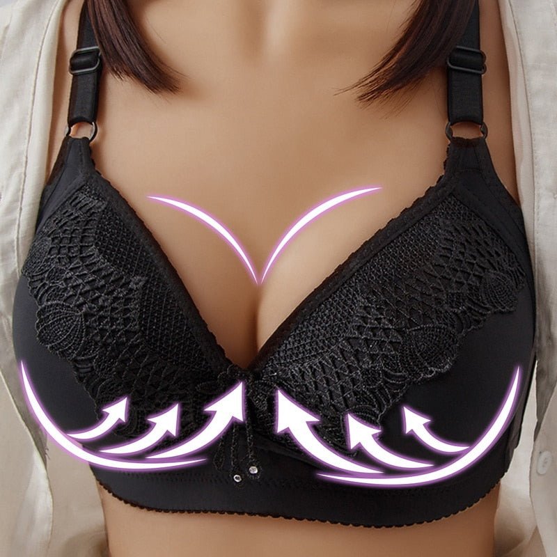 Oversized Breathable Bra Without Steel Ring - Inspiren-Ezone