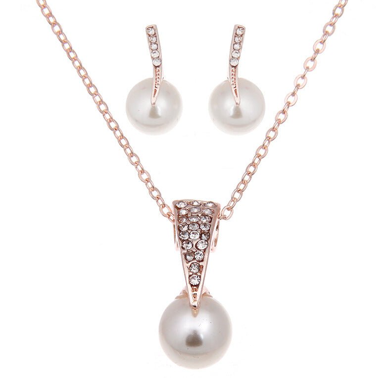 Pearl necklace set - Inspiren-Ezone