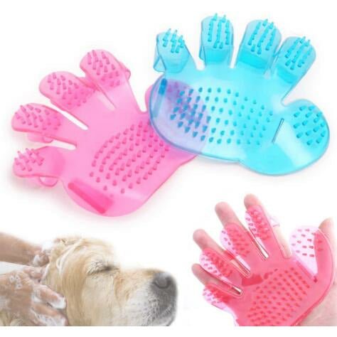 Pet finger grooming brush massage, hand brush cat, dog bath brush beauty, pet cleaning supplies wholesale - Inspiren-Ezone